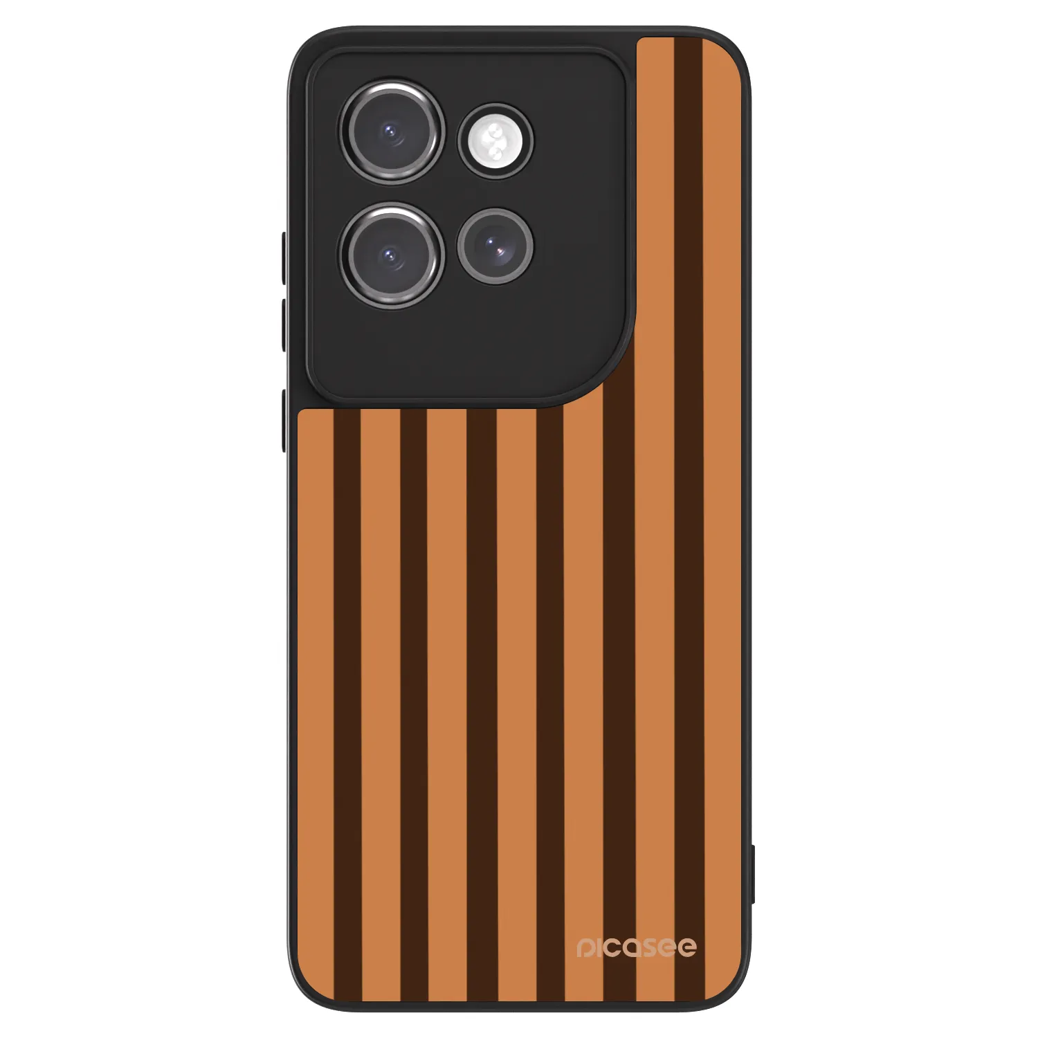 Picasee ULTIMATE CASE pentru Motorola Edge 50 Neo - Caramel lines