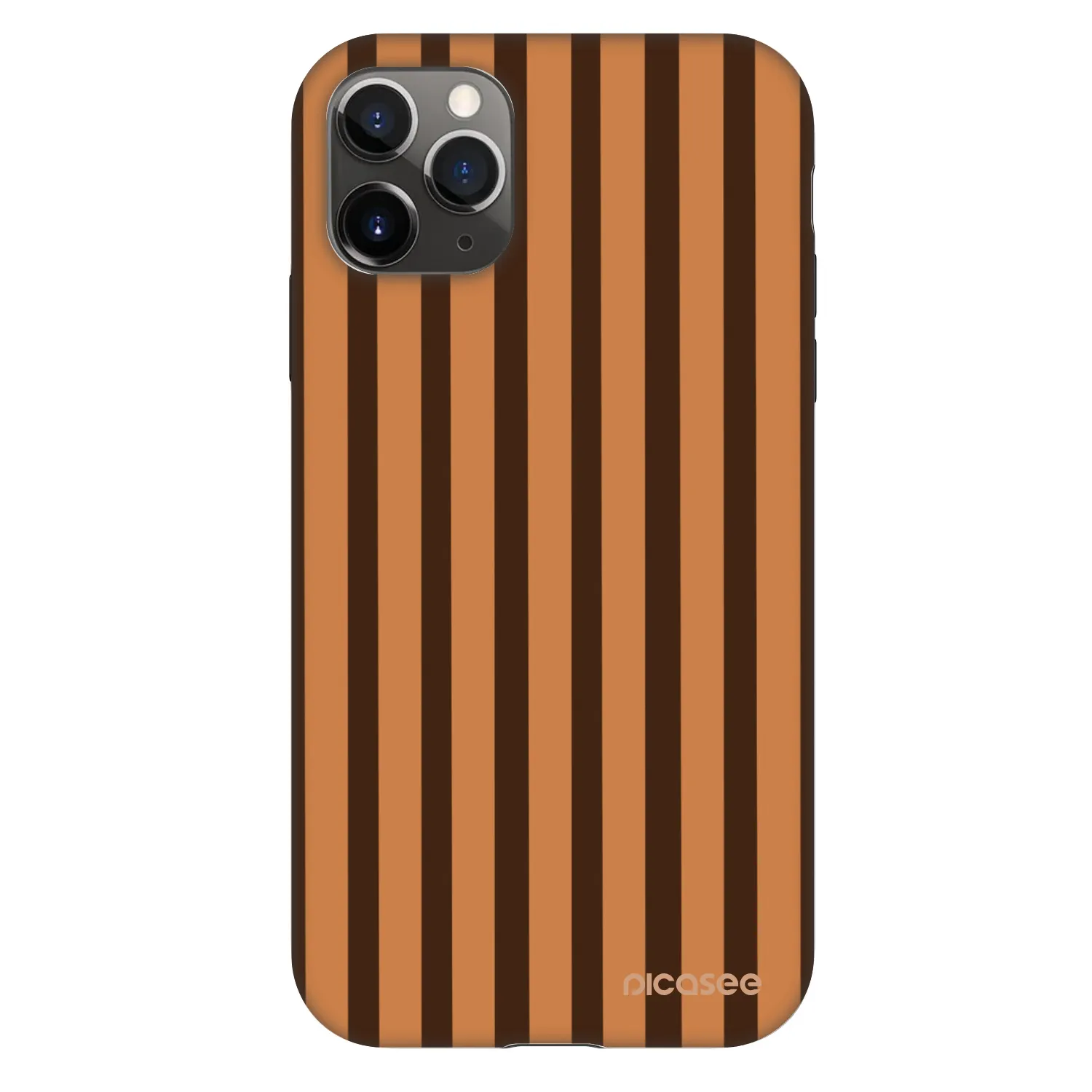 Picasee Fashion Case pentru Apple iPhone 11 Pro - Caramel lines