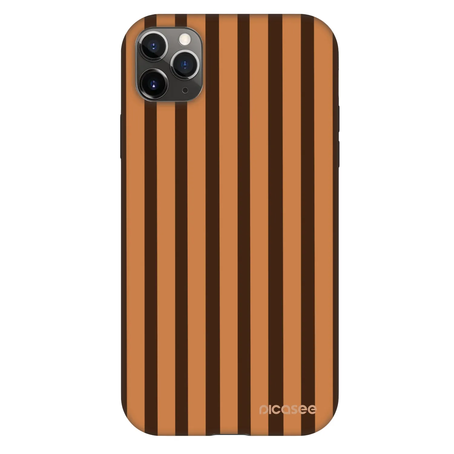 Picasee Fashion Case pentru Apple iPhone 11 Pro Max - Caramel lines