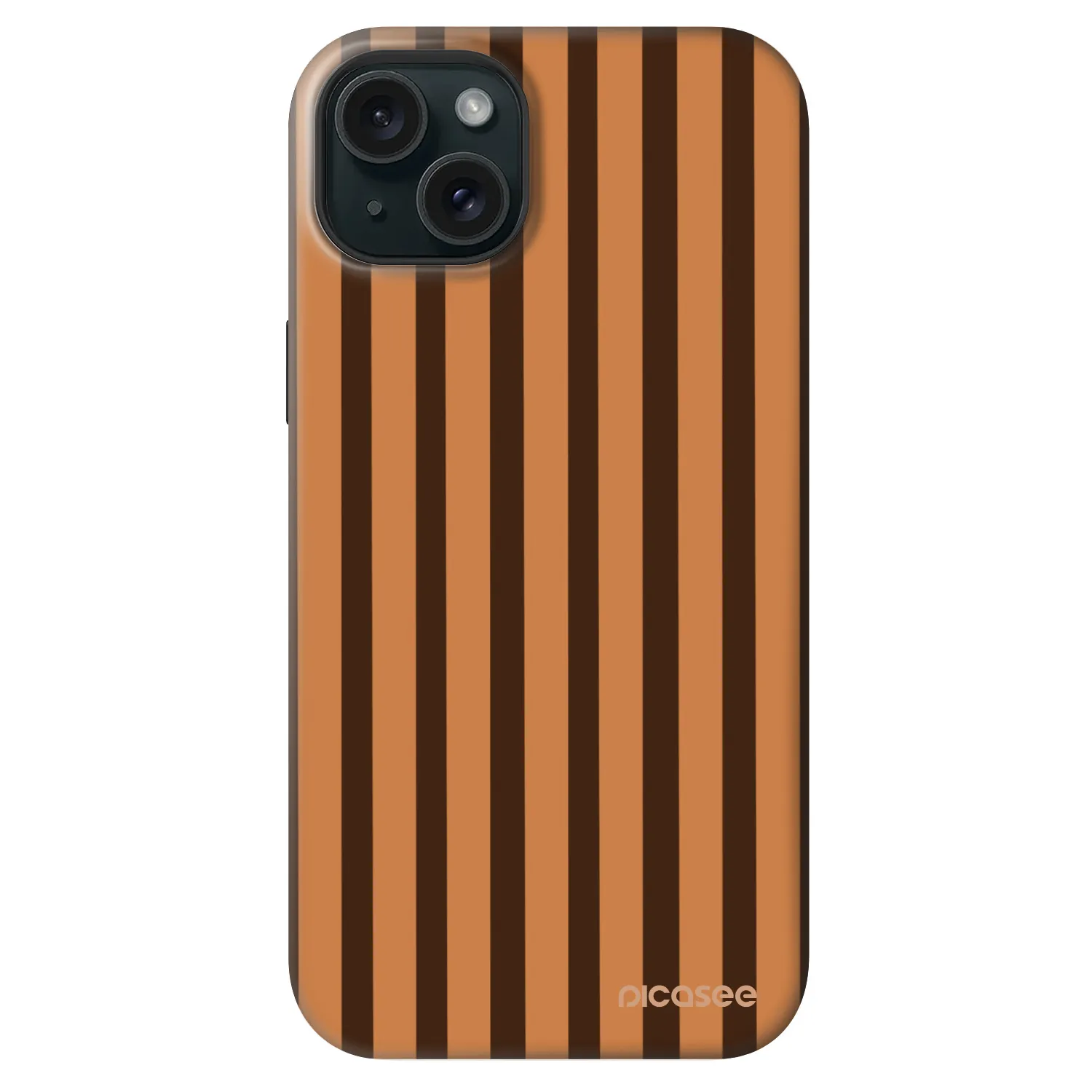 Picasee Fashion Case MagSafe pentru Apple iPhone 14 Plus - Caramel lines