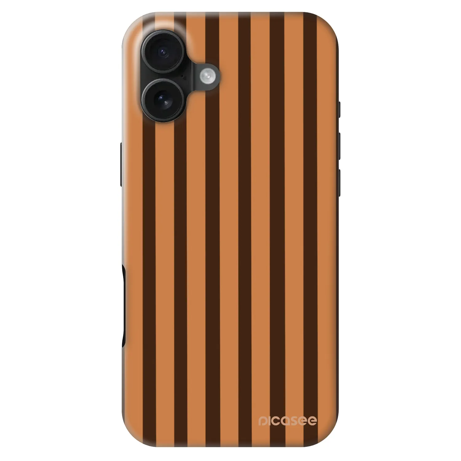 Picasee Fashion Case MagSafe pentru Apple iPhone 16 Plus - Caramel lines