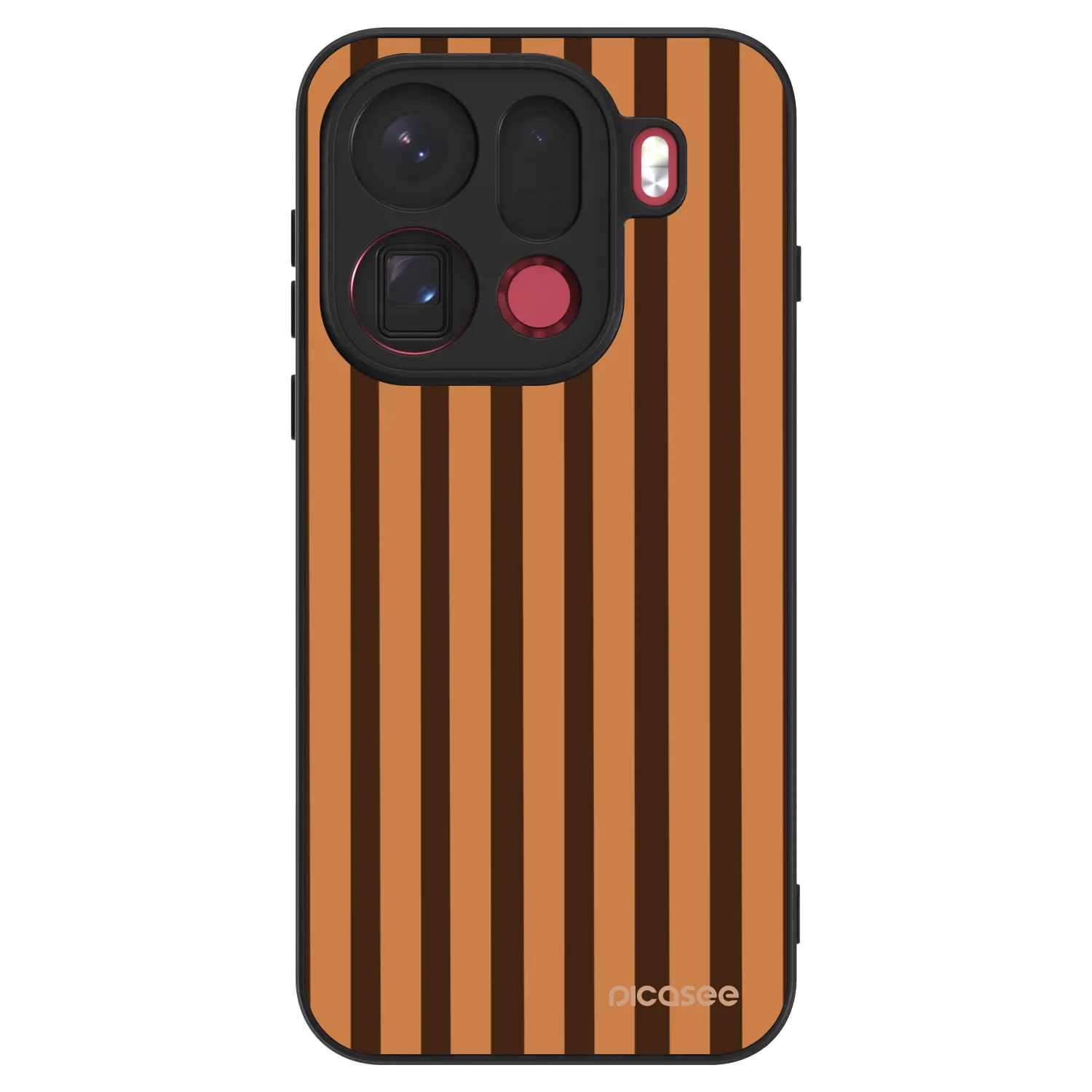 Picasee ULTIMATE CASE pentru OPPO Find X9 Pro - Caramel lines