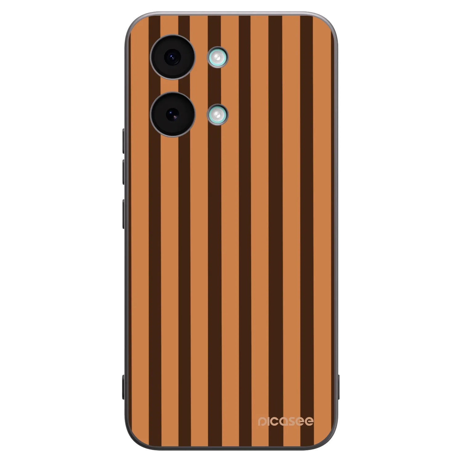 Picasee husă neagră din silicon pentru Xiaomi Poco X8 Pro Max - Caramel lines
