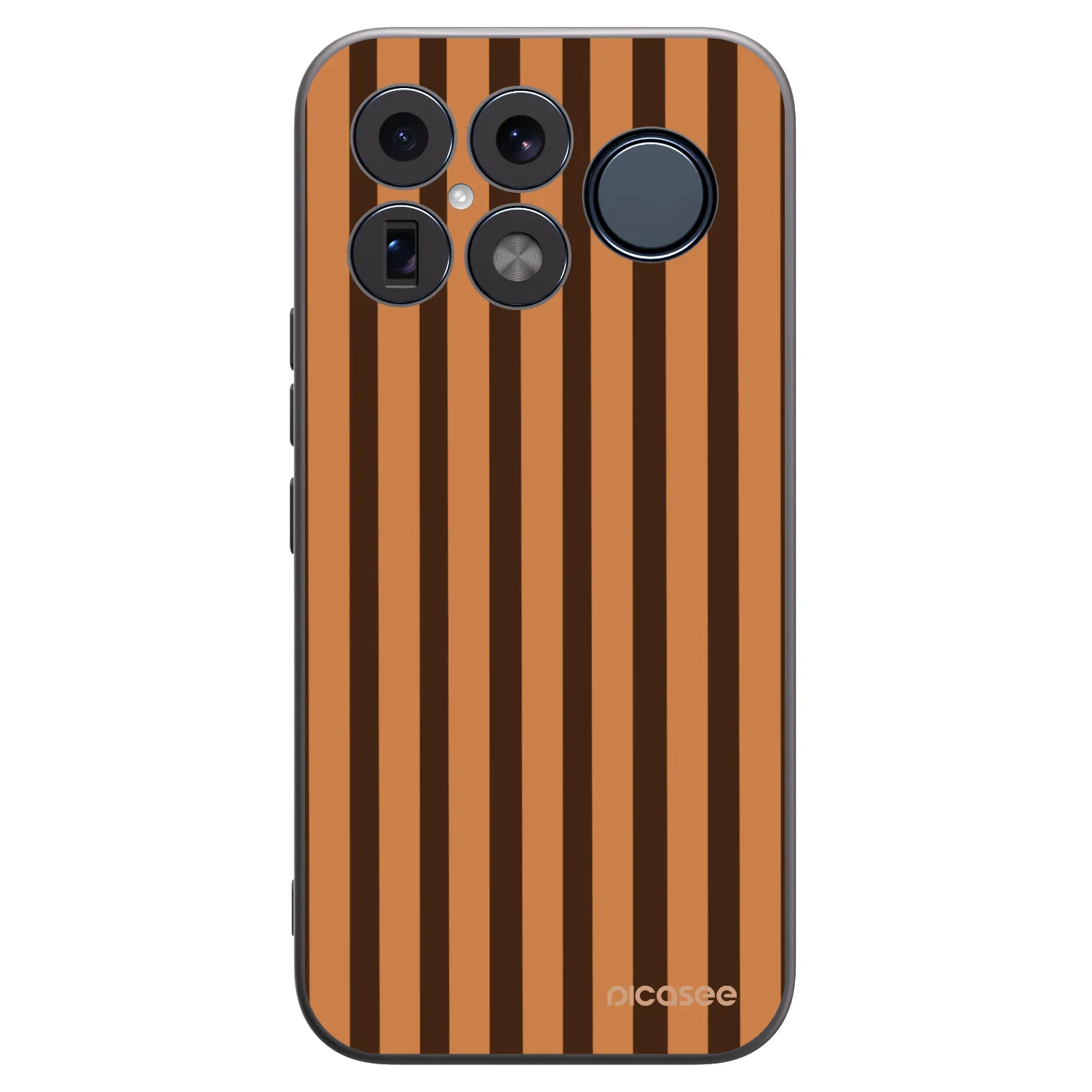 Picasee husă neagră din silicon pentru Xiaomi Poco F8 Ultra - Caramel lines