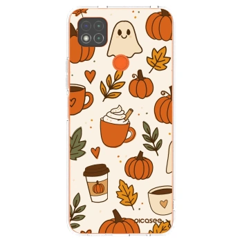 Picasee husă transparentă din silicon pentru Xiaomi Redmi 9C - Fall vibes