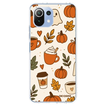 Picasee husă transparentă din silicon pentru Xiaomi Mi 11 Lite - Fall vibes