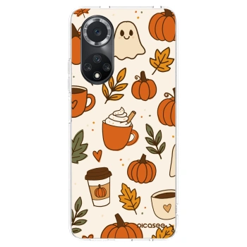 Picasee husă transparentă din silicon pentru Huawei Nova 9 SE - Fall vibes