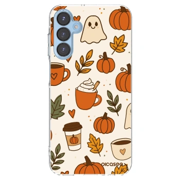 Picasee husă transparentă din silicon pentru Samsung Galaxy A15 A156B 5G - Fall vibes