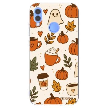 Picasee husă transparentă din silicon pentru Huawei P Smart 2019 - Fall vibes