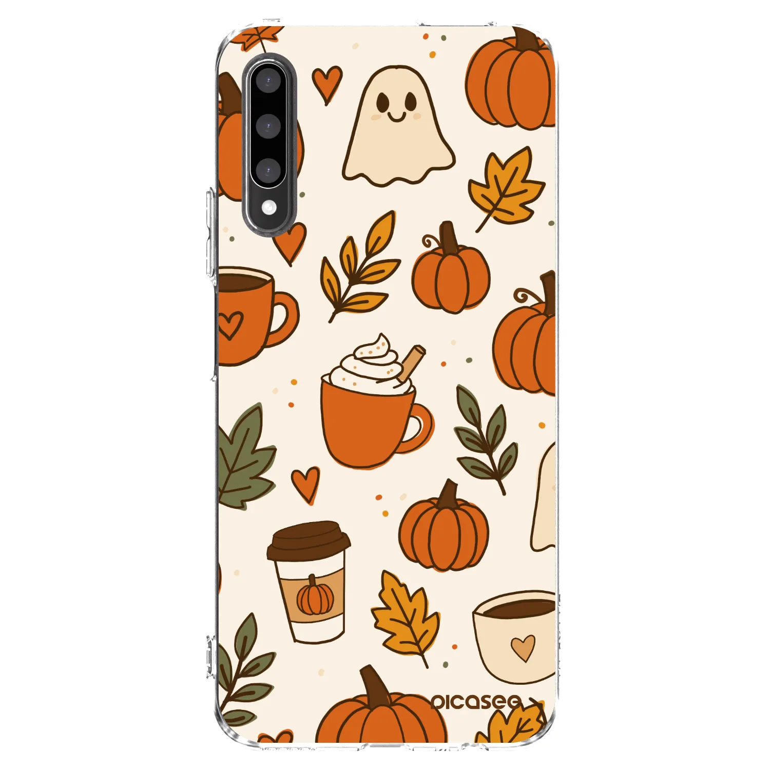 Picasee husă transparentă din silicon pentru Honor 9X Pro - Fall vibes