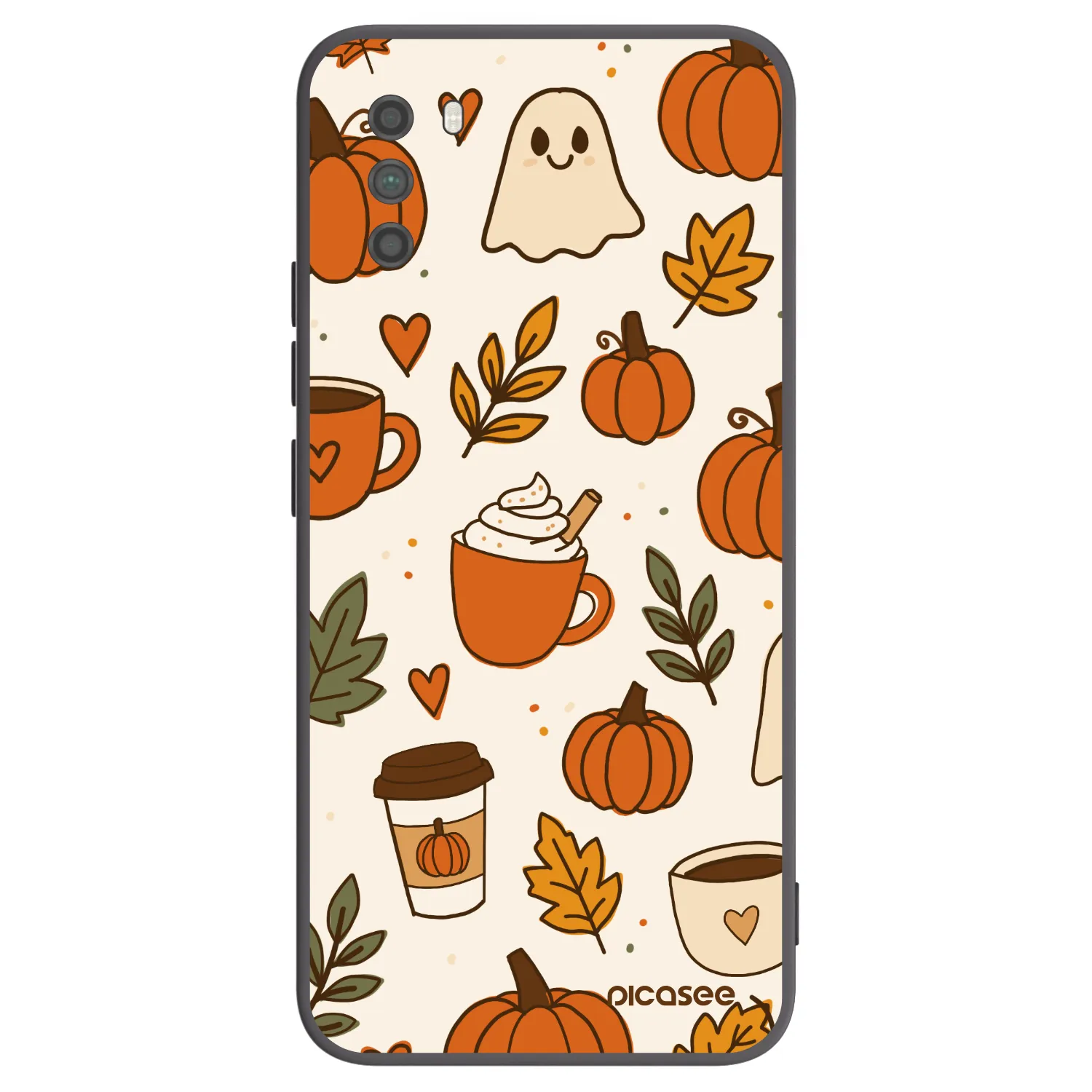 Picasee husă neagră din silicon pentru Xiaomi Poco M3 - Fall vibes