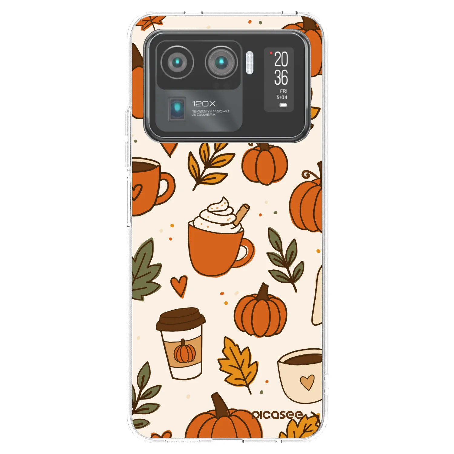 Picasee husă transparentă din silicon pentru Xiaomi Mi 11 Ultra - Fall vibes