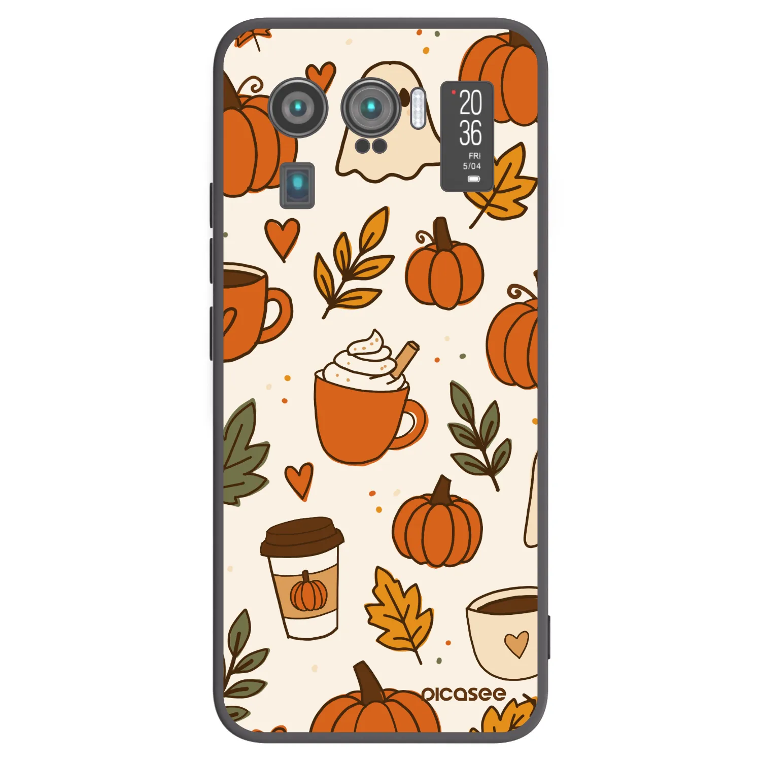 Picasee husă neagră din silicon pentru Xiaomi Mi 11 Ultra - Fall vibes