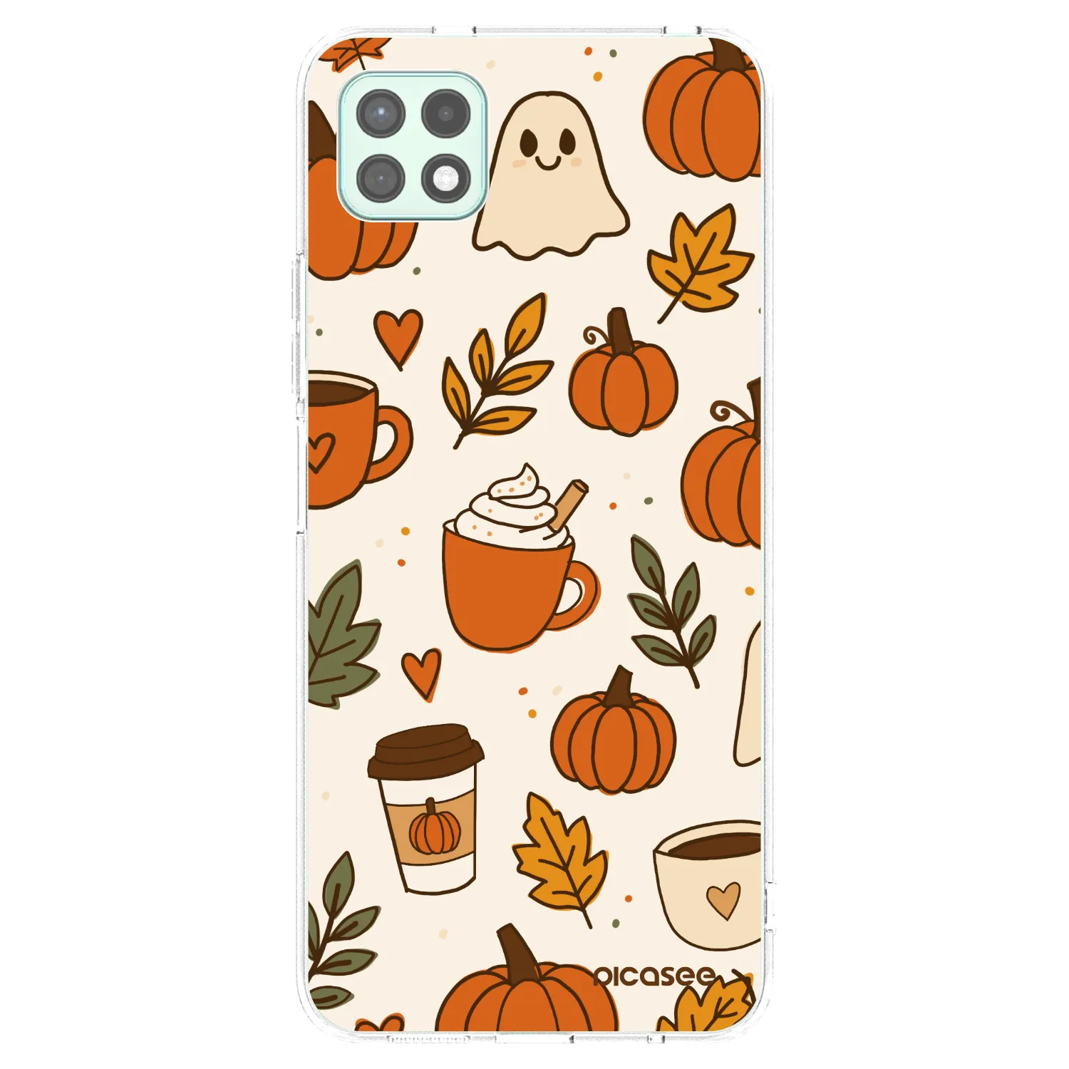 Picasee husă transparentă din silicon pentru Samsung Galaxy A22 A226B 5G - Fall vibes