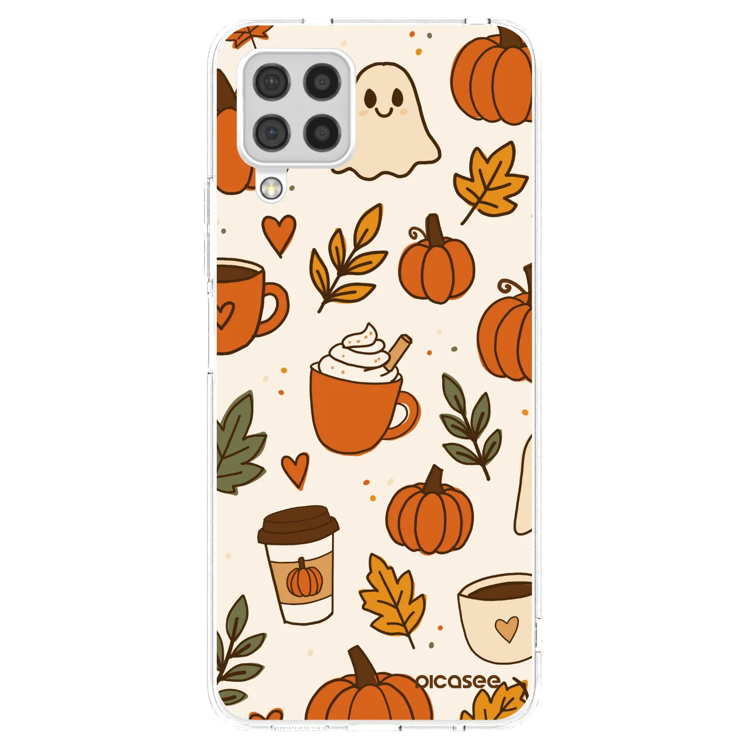Picasee husă transparentă din silicon pentru Samsung Galaxy A22 A225F 4G - Fall vibes