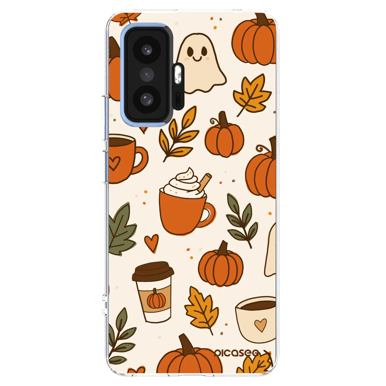 Picasee husă transparentă din silicon pentru Xiaomi 11T - Fall vibes