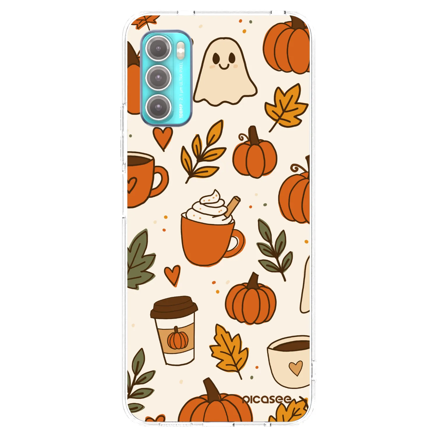 Picasee husă transparentă din silicon pentru Motorola Moto G60 - Fall vibes