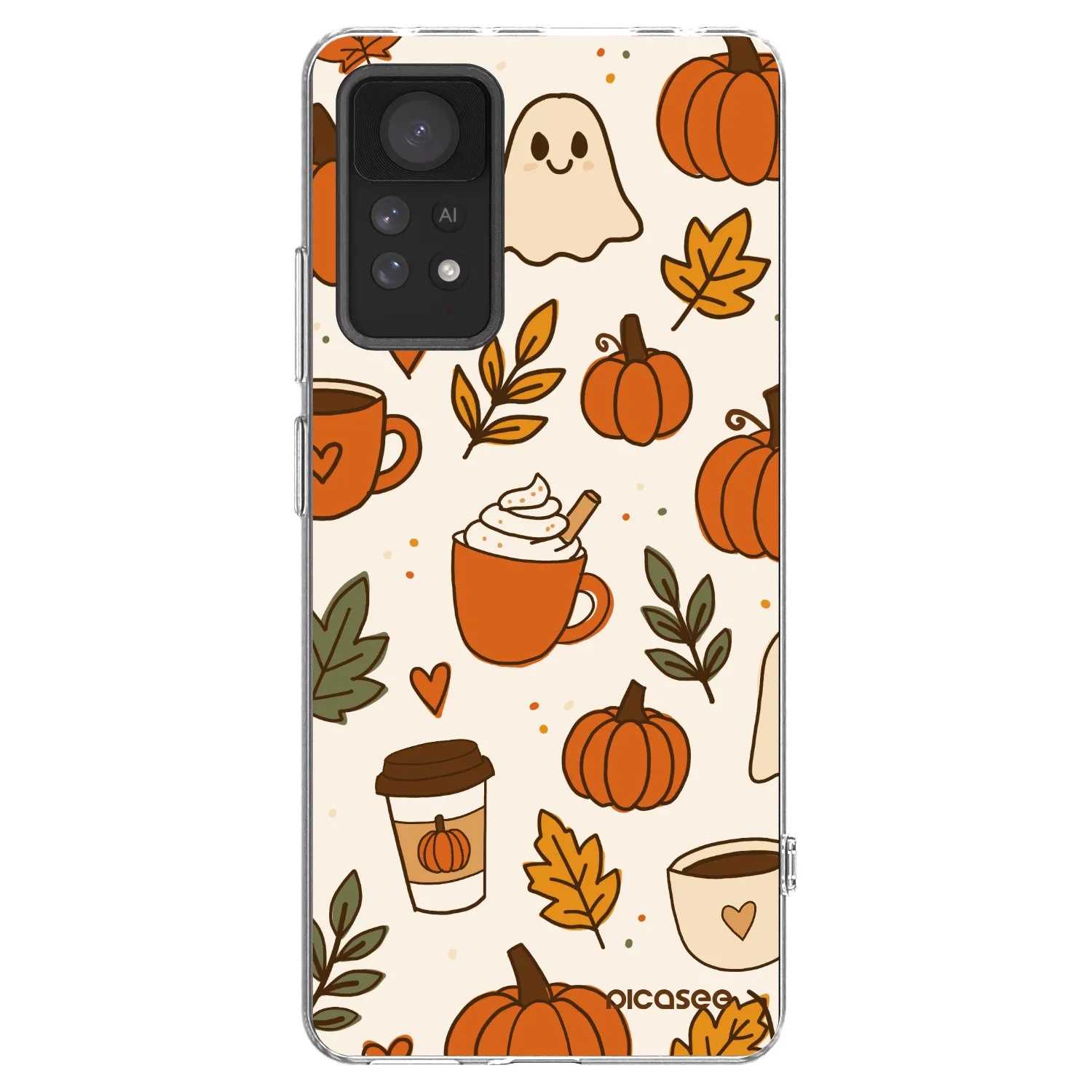 Picasee husă transparentă din silicon pentru Xiaomi Redmi Note 11 Pro 5G - Fall vibes