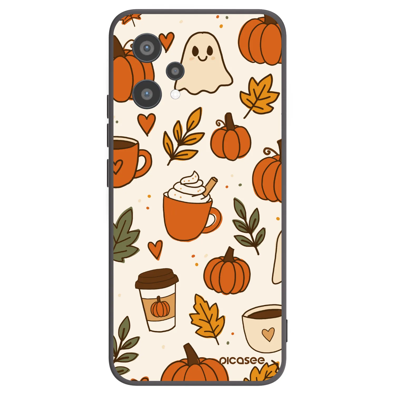Picasee husă neagră din silicon pentru Realme 9 Pro 5G - Fall vibes