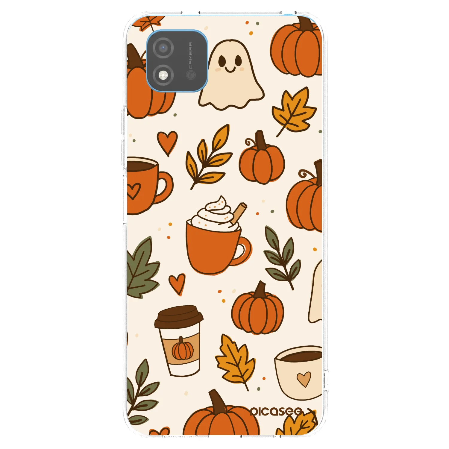 Picasee husă transparentă din silicon pentru Realme C11 (2021) - Fall vibes