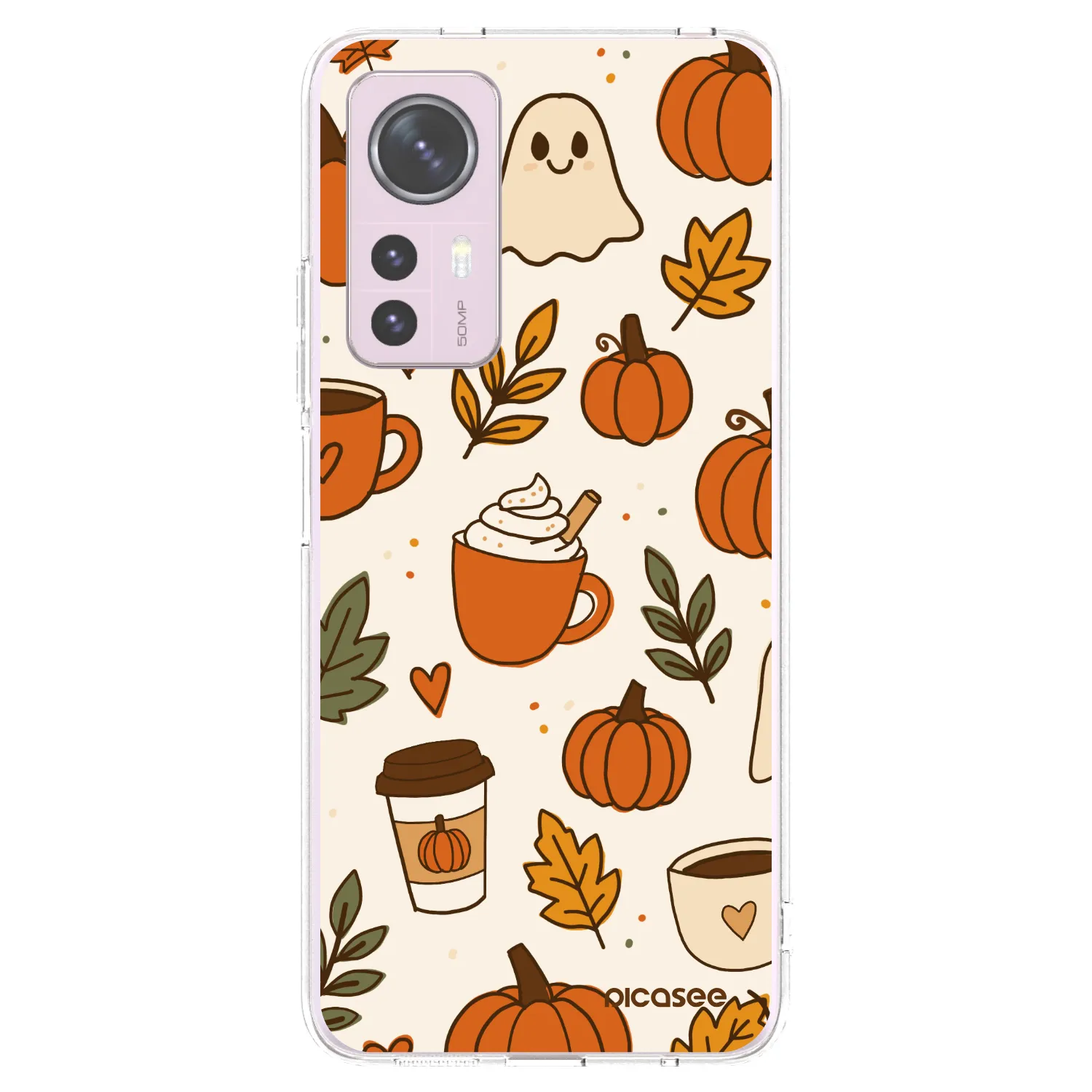 Picasee husă transparentă din silicon pentru Xiaomi 12 - Fall vibes