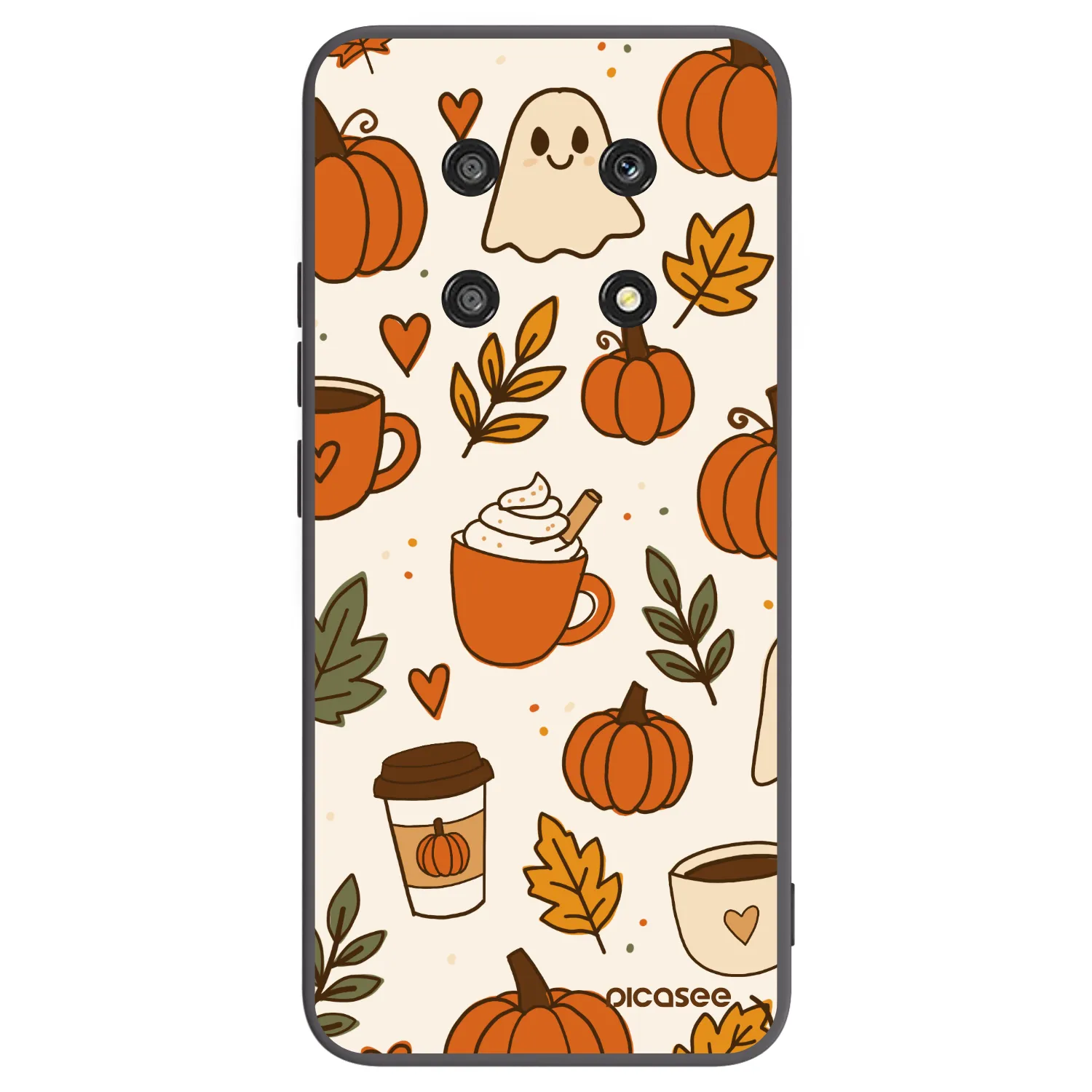 Picasee husă neagră din silicon pentru Honor Magic4 Lite 5G - Fall vibes