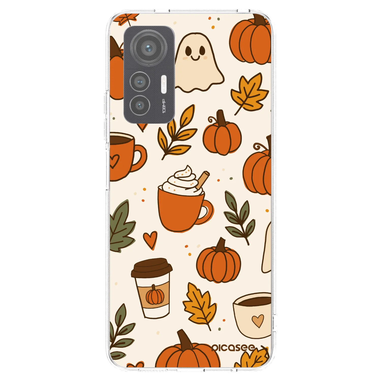 Picasee husă transparentă din silicon pentru Xiaomi 12 Lite - Fall vibes