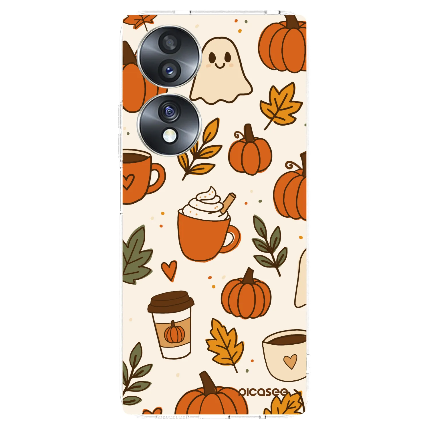 Picasee husă transparentă din silicon pentru Honor 70 - Fall vibes