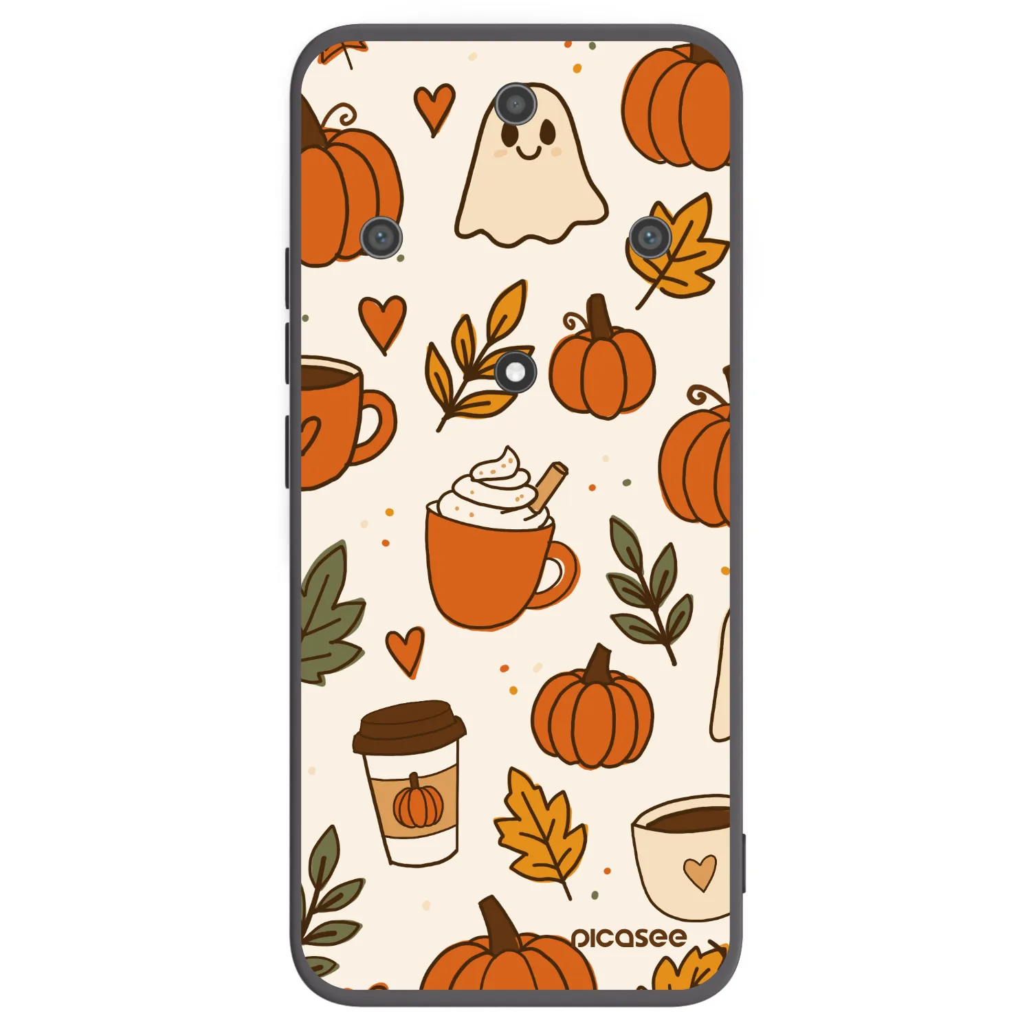 Picasee husă neagră din silicon pentru Honor Magic5 Lite 5G - Fall vibes