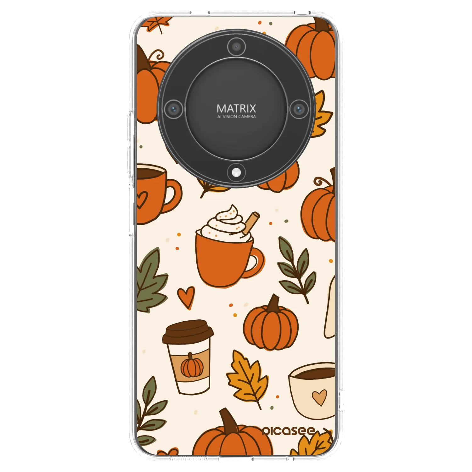Picasee husă transparentă din silicon pentru Honor Magic5 Lite 5G - Fall vibes
