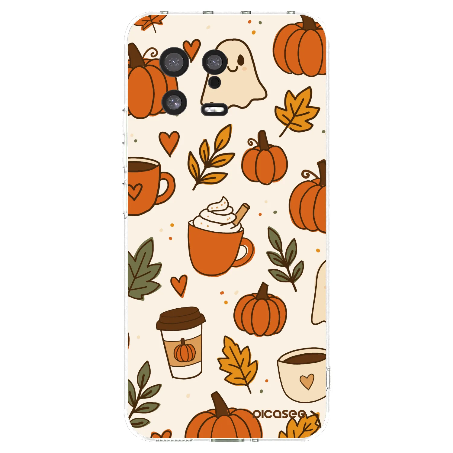 Picasee husă transparentă din silicon pentru Xiaomi 13 - Fall vibes