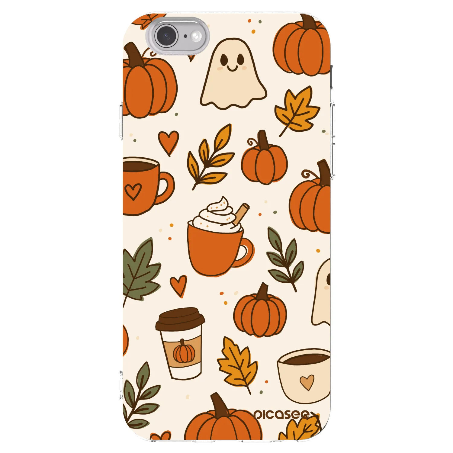 Picasee husă transparentă din silicon pentru Apple iPhone 6/6S - Fall vibes