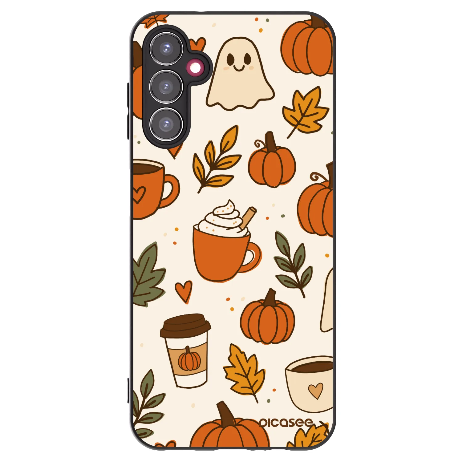 Picasee husă neagră din silicon pentru Samsung Galaxy A14 5G A146P - Fall vibes