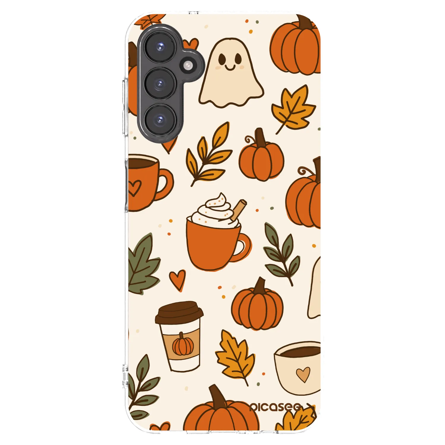 Picasee husă transparentă din silicon pentru Samsung Galaxy A14 5G A146P - Fall vibes