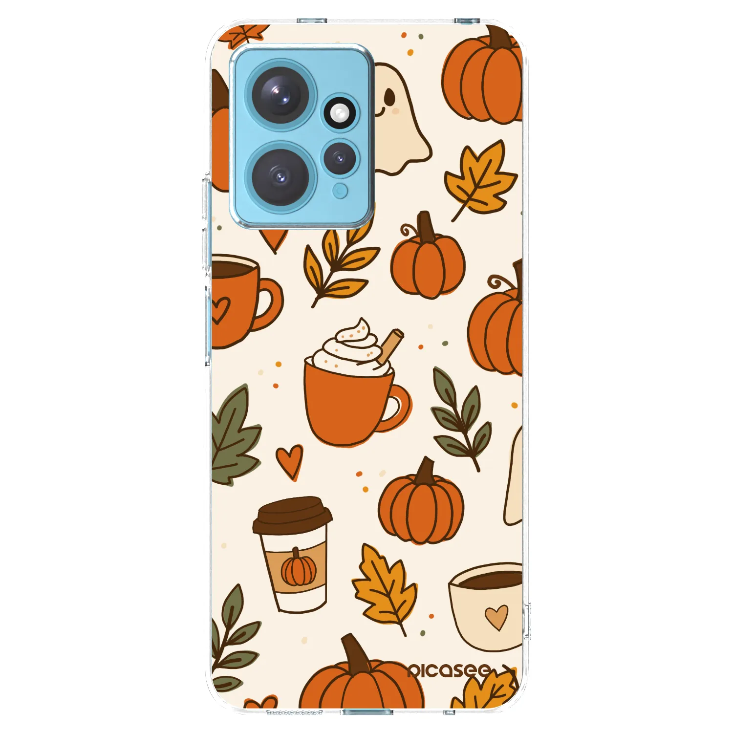 Picasee husă transparentă din silicon pentru Xiaomi Redmi Note 12 4G - Fall vibes