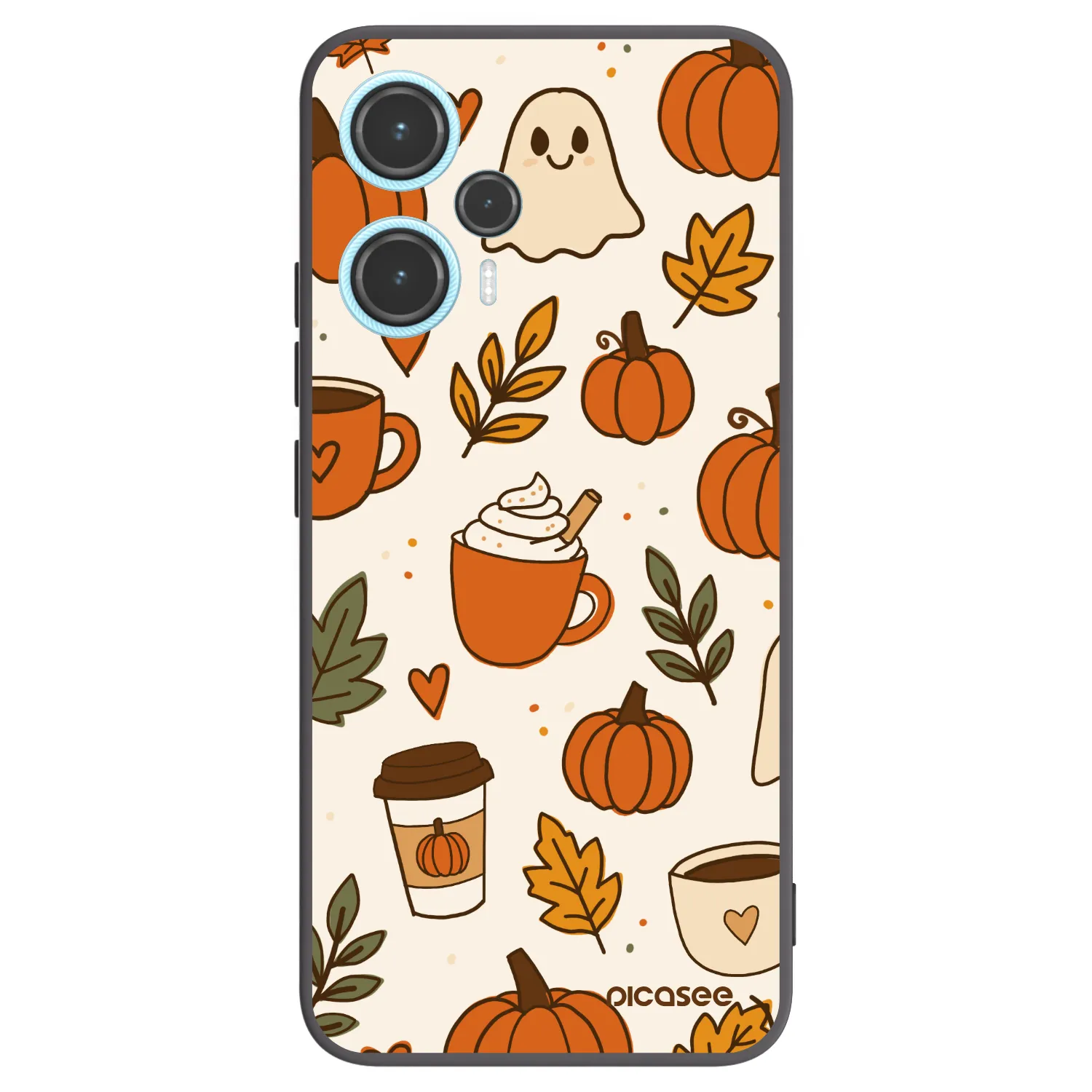 Picasee husă neagră din silicon pentru Xiaomi Poco F5 - Fall vibes