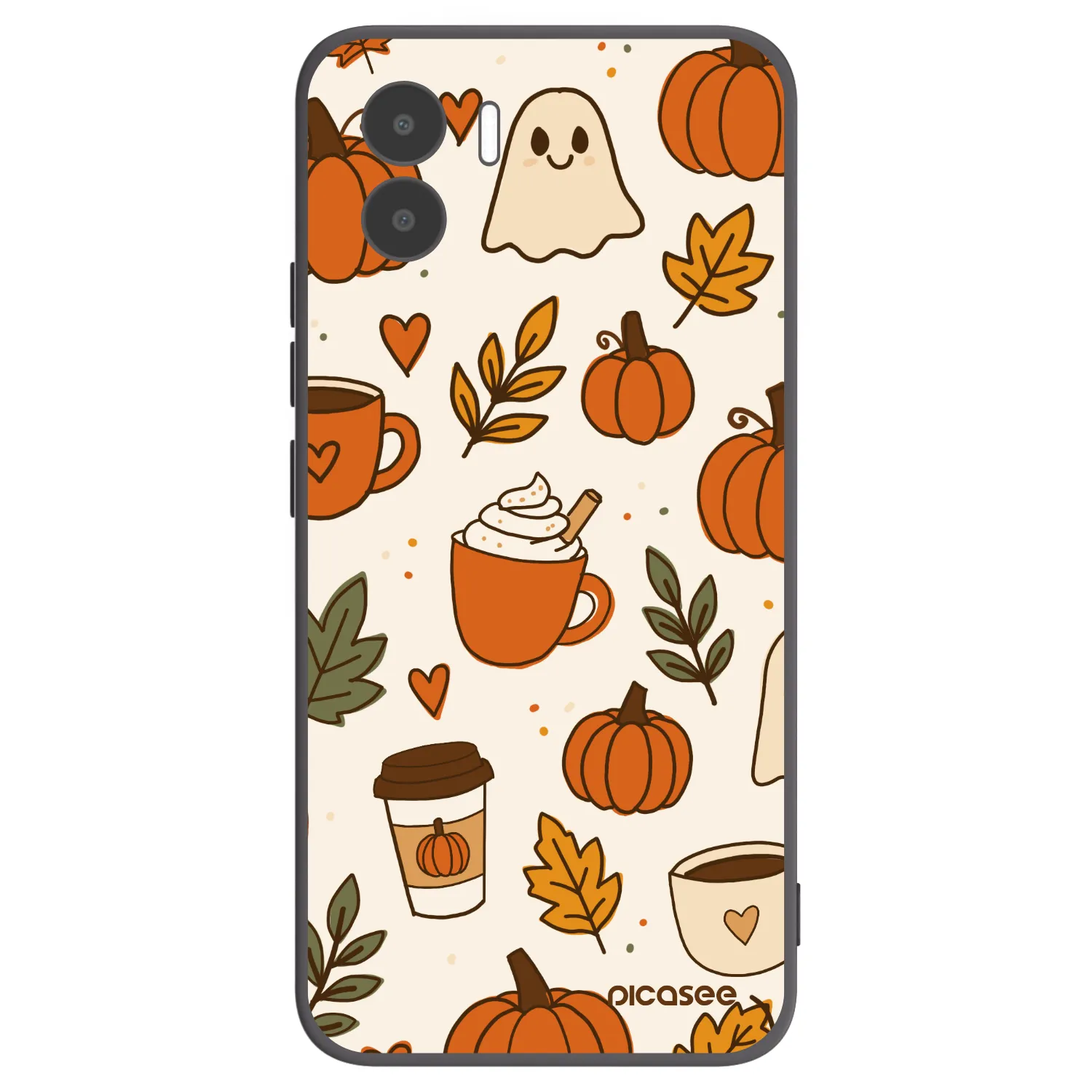 Picasee husă neagră din silicon pentru Xiaomi Redmi A2 - Fall vibes