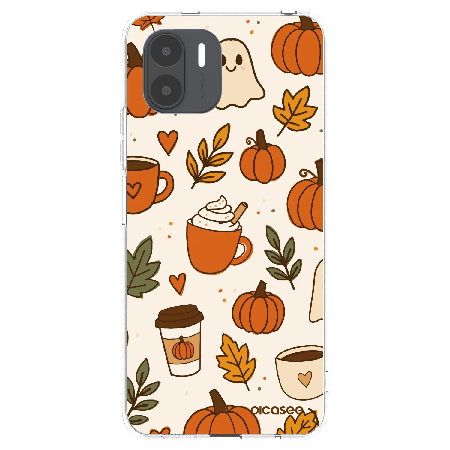Picasee husă transparentă din silicon pentru Xiaomi Redmi A2 - Fall vibes
