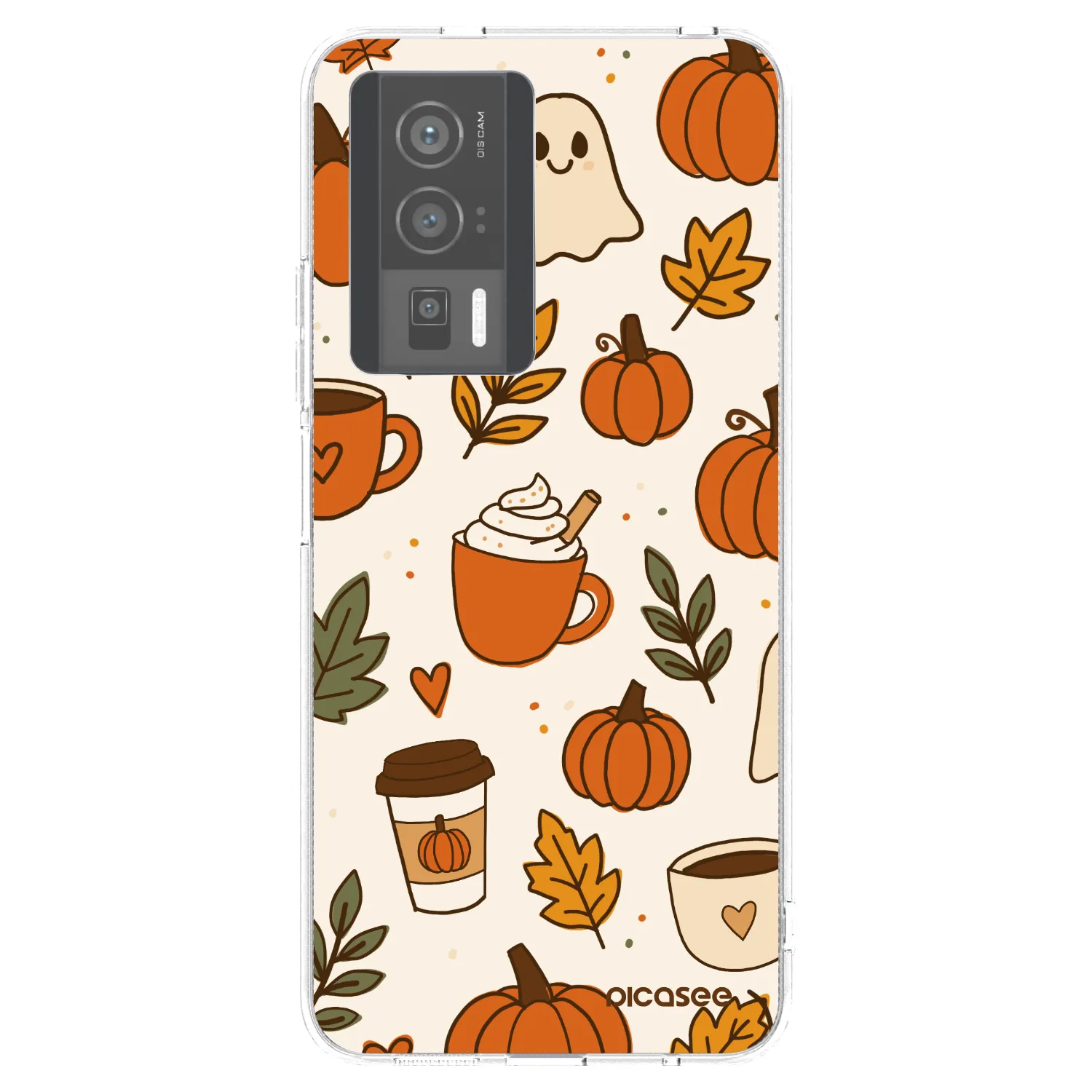 Picasee husă transparentă din silicon pentru Xiaomi Poco F5 Pro 5G - Fall vibes