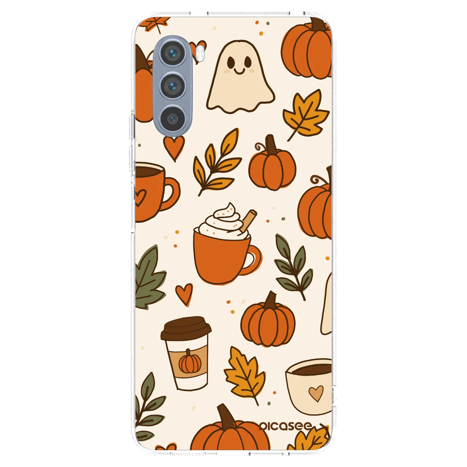 Picasee husă transparentă din silicon pentru Motorola Moto G62 - Fall vibes