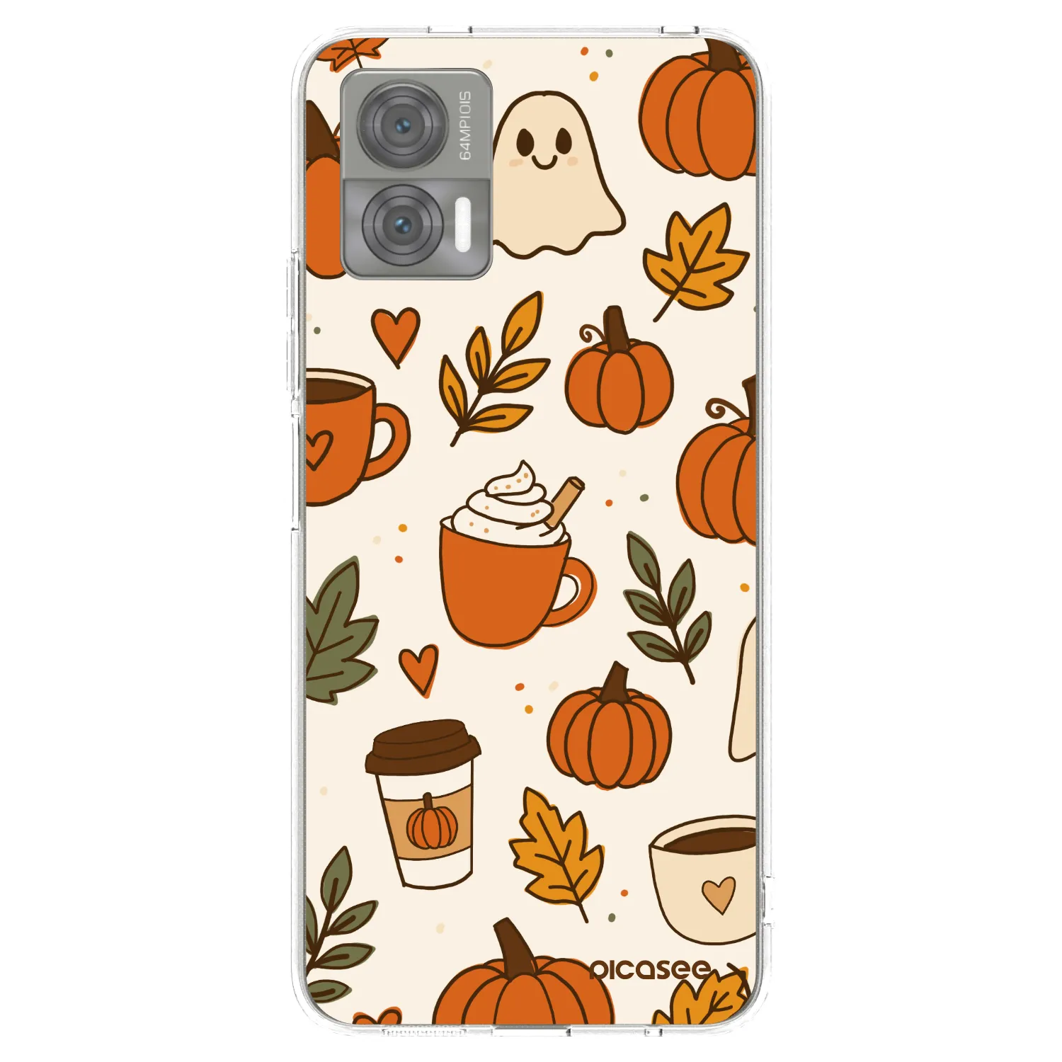 Picasee husă transparentă din silicon pentru Motorola Edge 30 Neo - Fall vibes