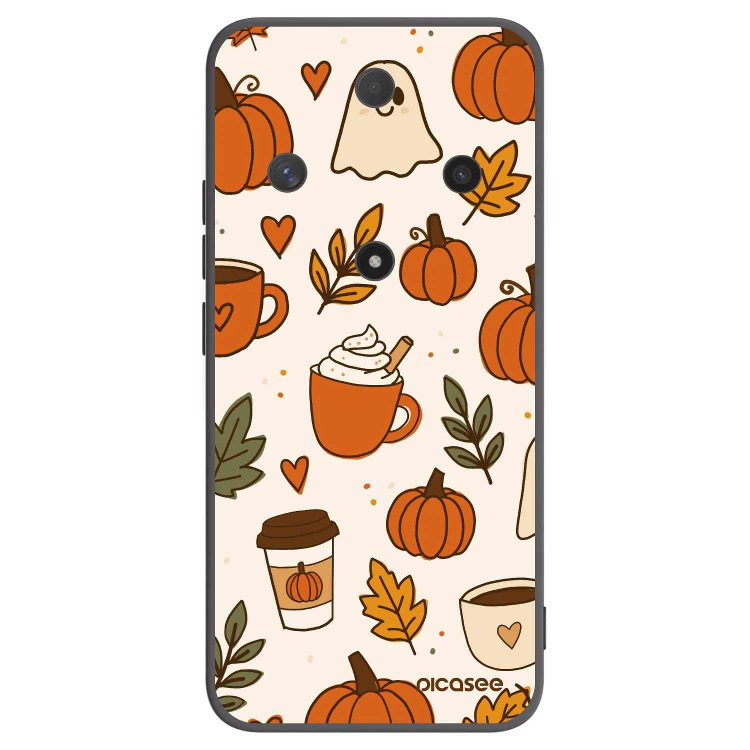 Picasee husă neagră din silicon pentru Honor Magic6 Lite 5G - Fall vibes