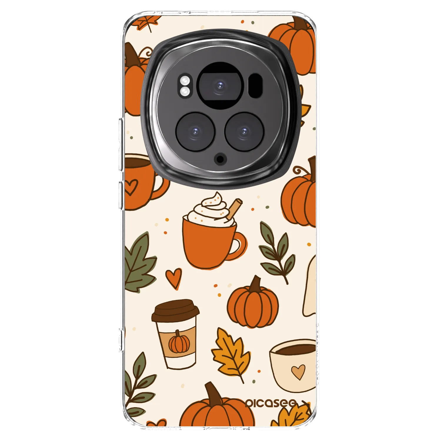 Picasee husă transparentă din silicon pentru Honor Magic6 Pro - Fall vibes
