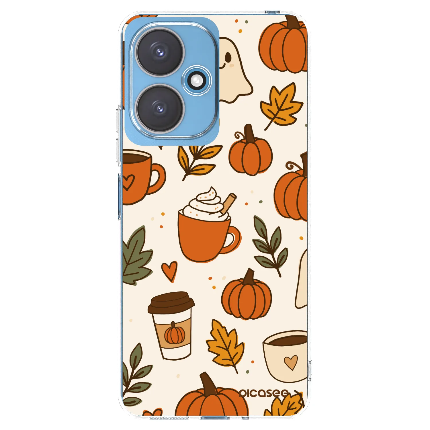 Picasee husă transparentă din silicon pentru Xiaomi Redmi 13C 5G - Fall vibes