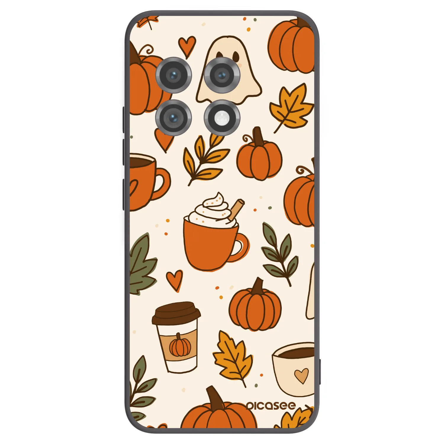 Picasee husă neagră din silicon pentru OnePlus 11 5G - Fall vibes