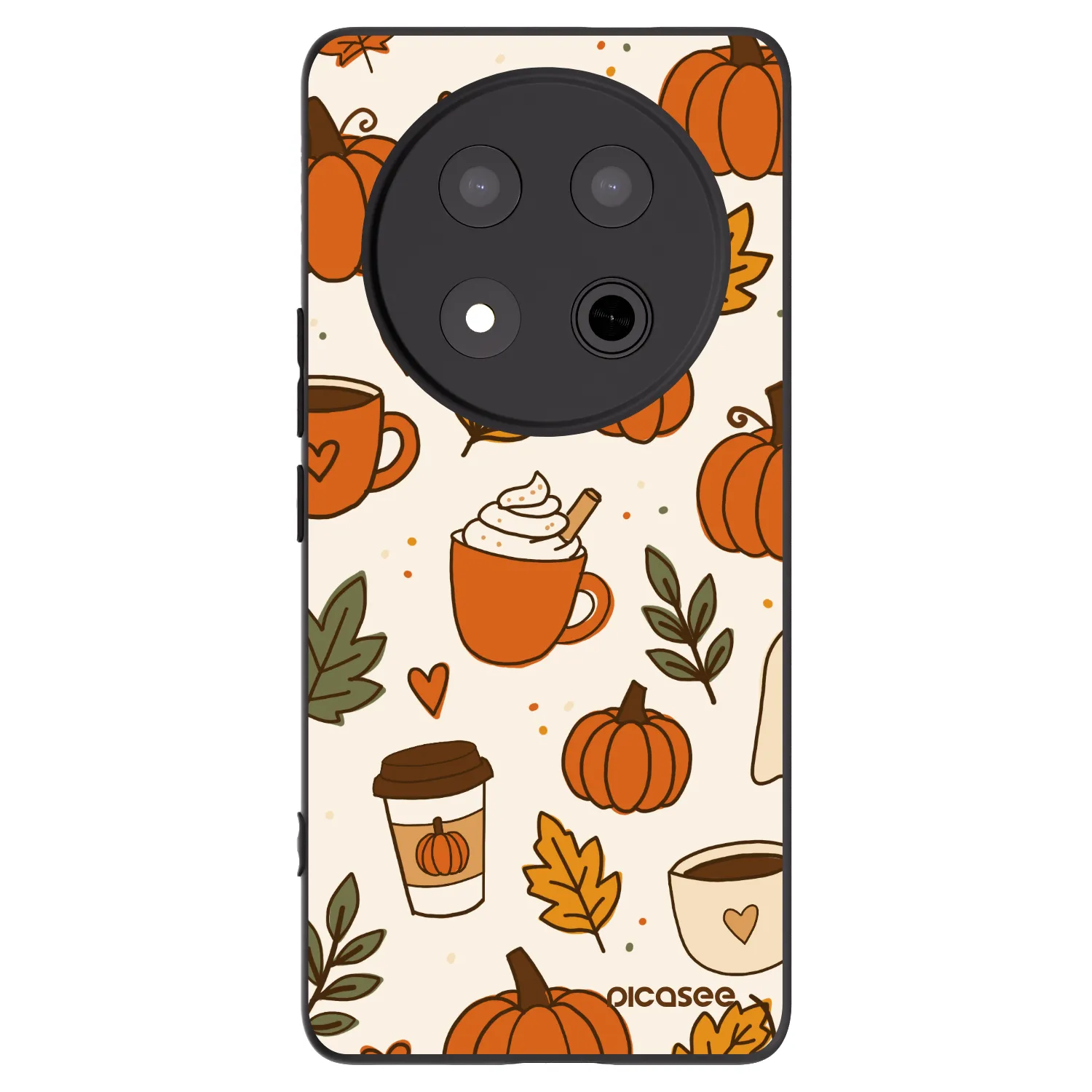 Picasee husă neagră din silicon pentru Honor Magic7 Lite 5G - Fall vibes