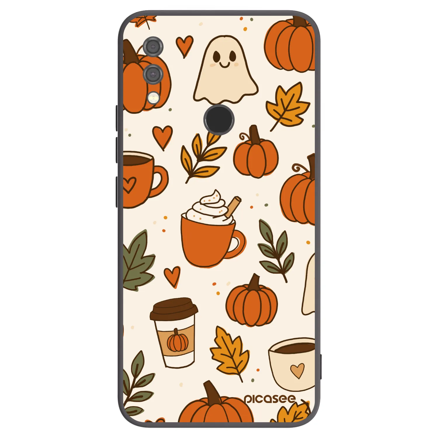 Picasee husă neagră din silicon pentru Xiaomi Redmi Note 7 - Fall vibes