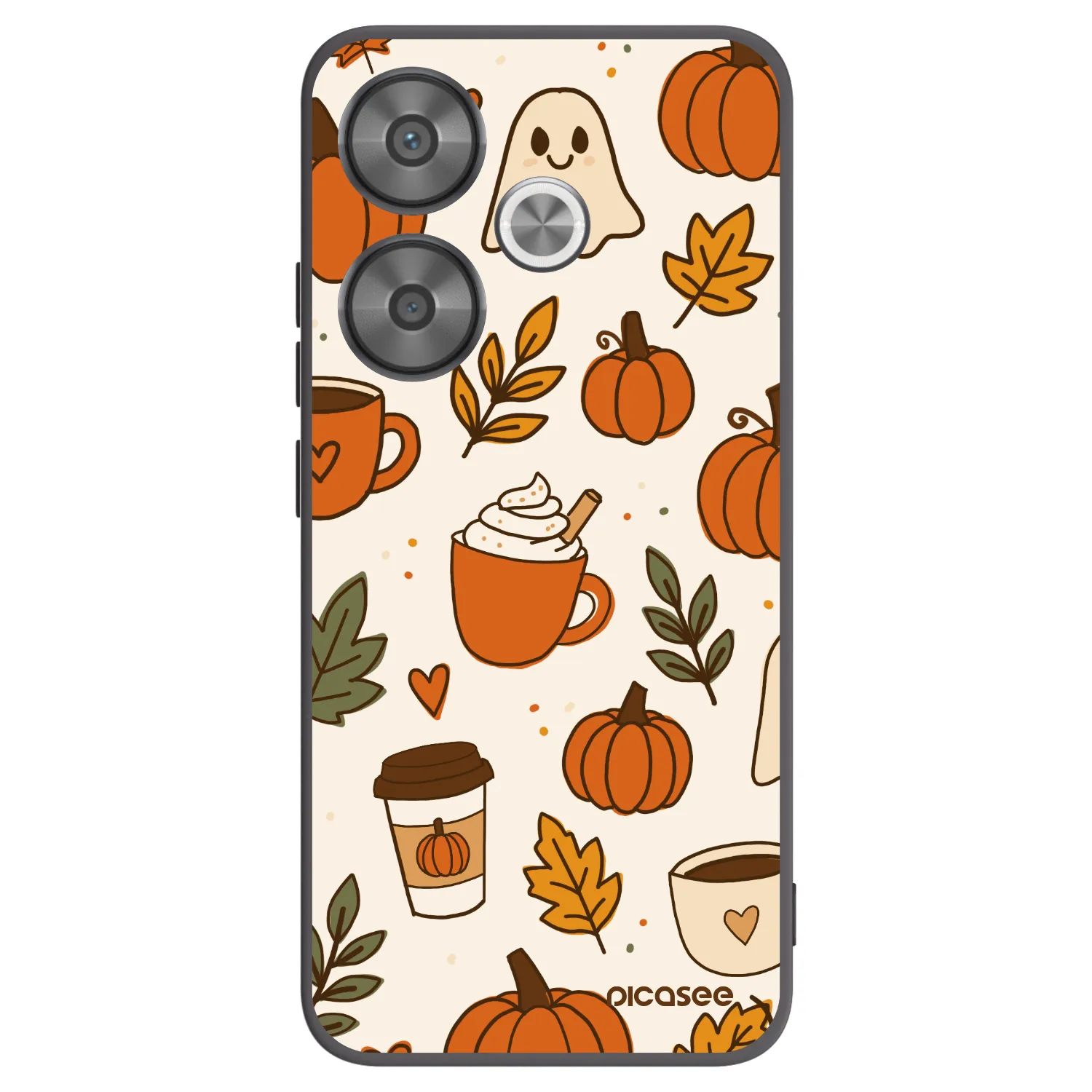 Picasee husă neagră din silicon pentru Xiaomi Poco F6 - Fall vibes