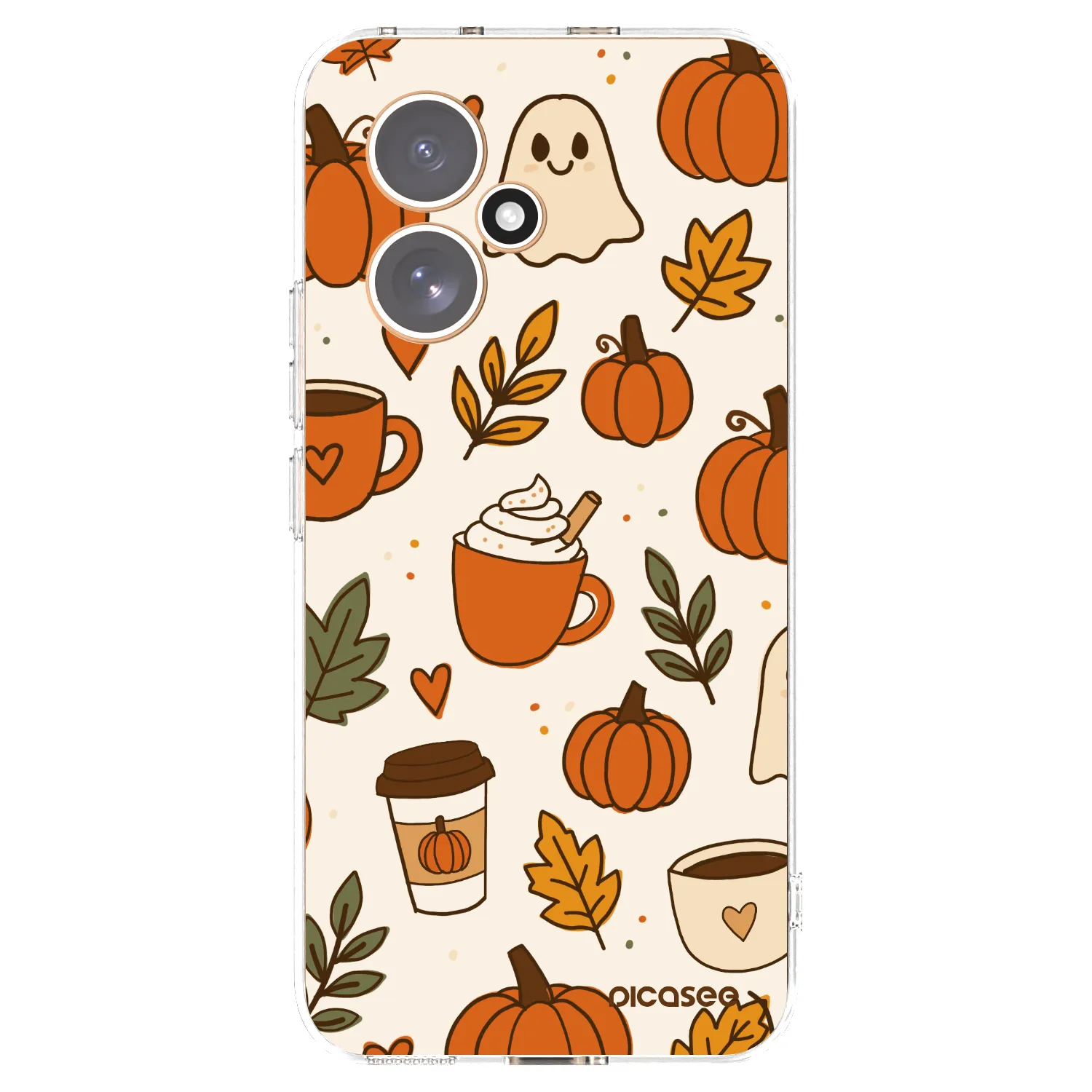 Picasee husă transparentă din silicon pentru Honor 400 5G - Fall vibes
