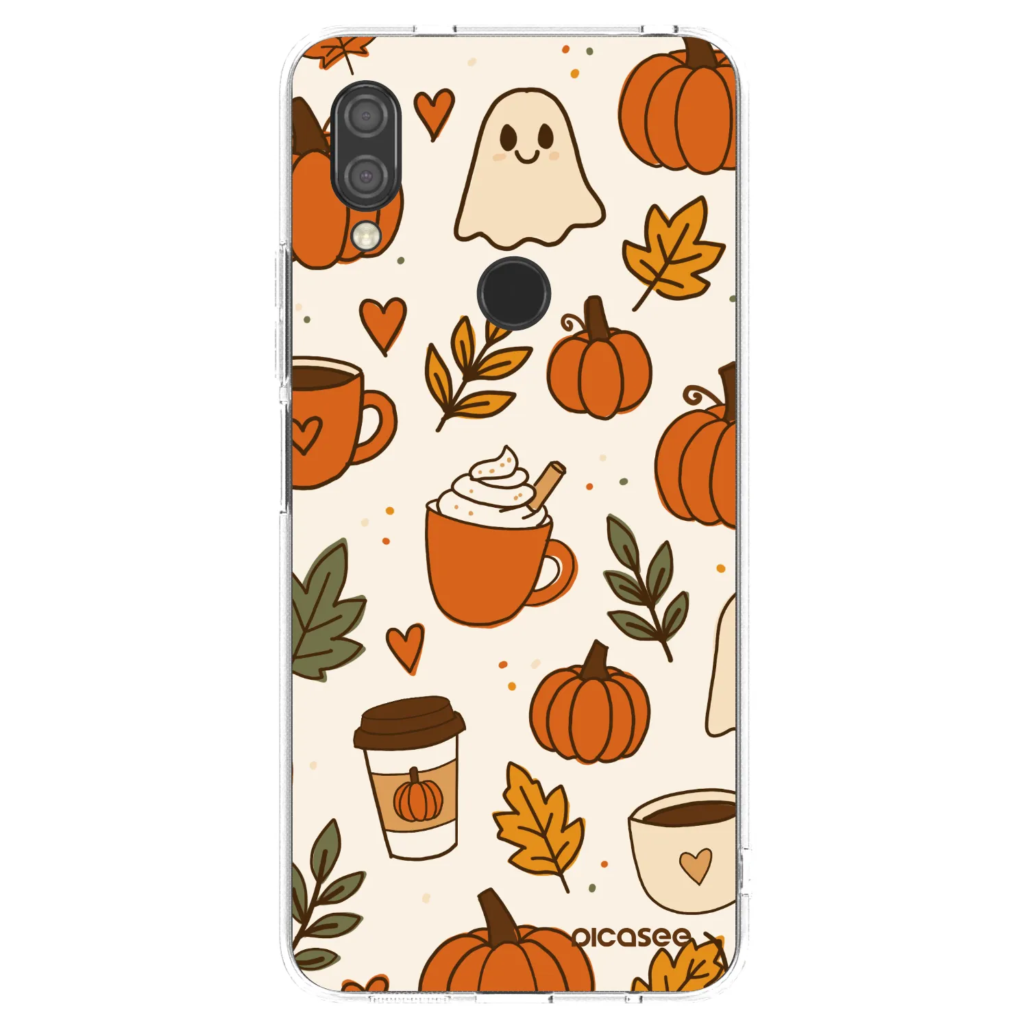 Picasee husă transparentă din silicon pentru Xiaomi Redmi 7 - Fall vibes